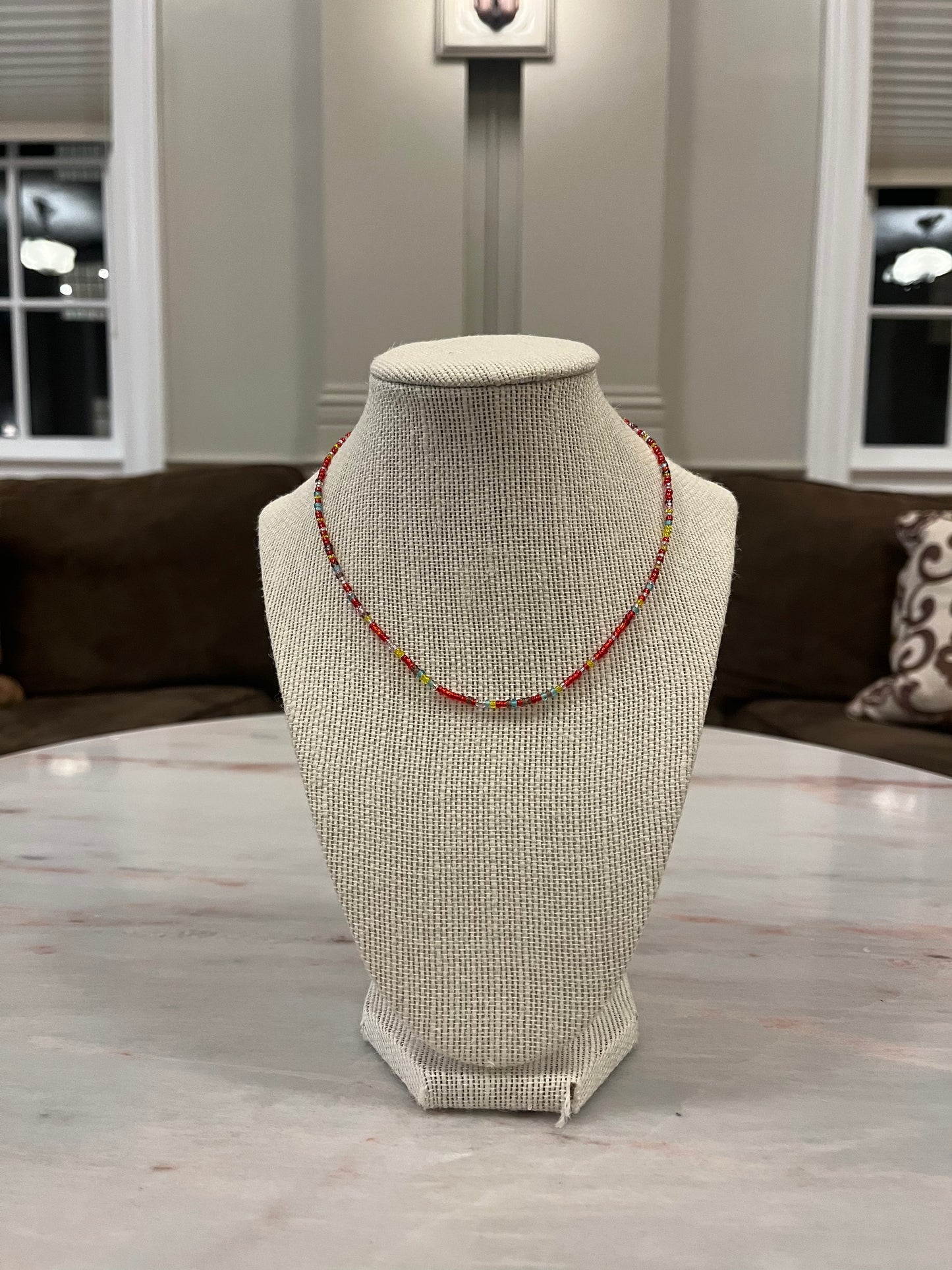 poppy necklace