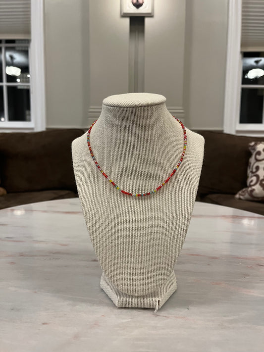 poppy necklace