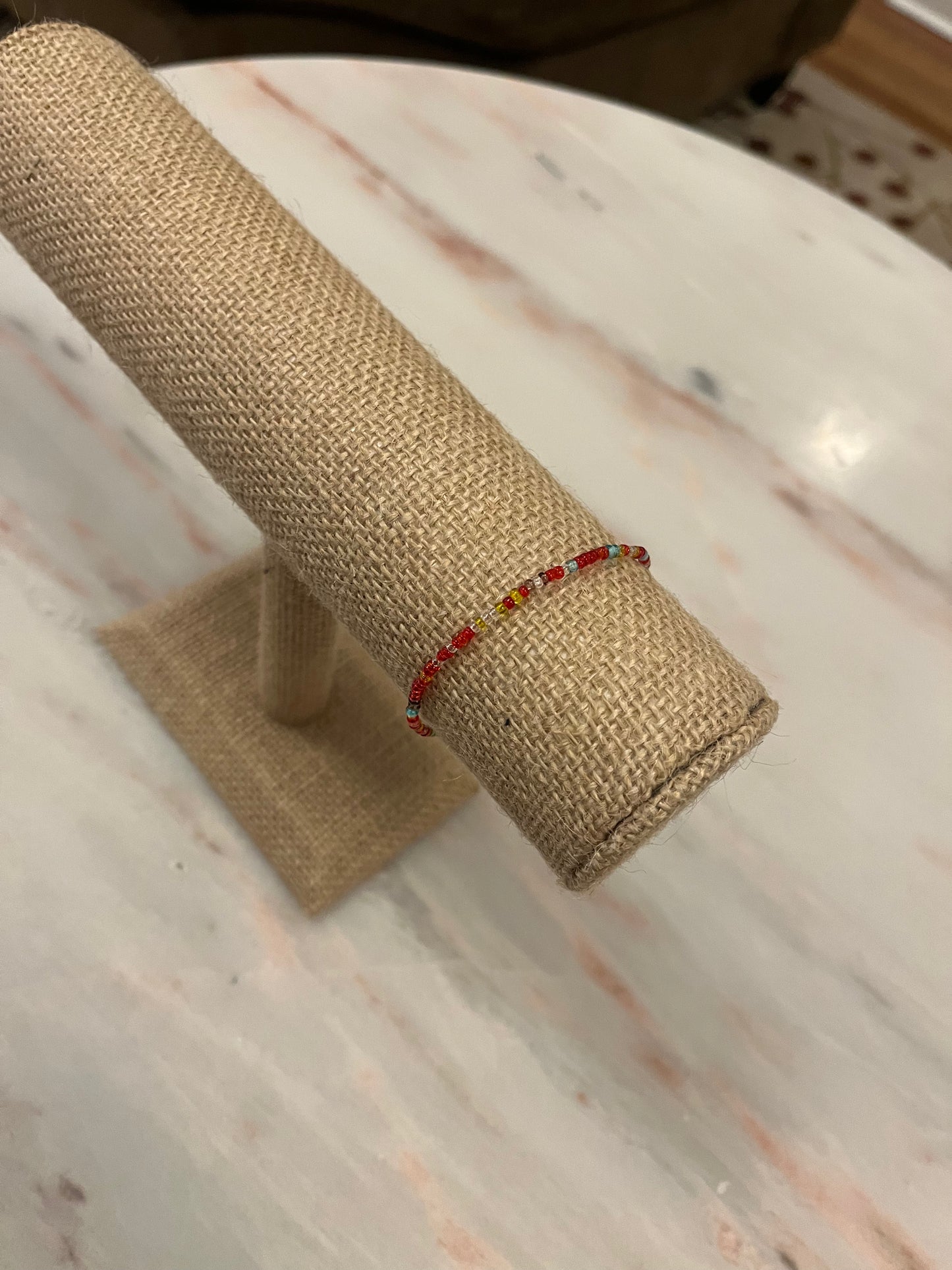 poppy beaded bracelet