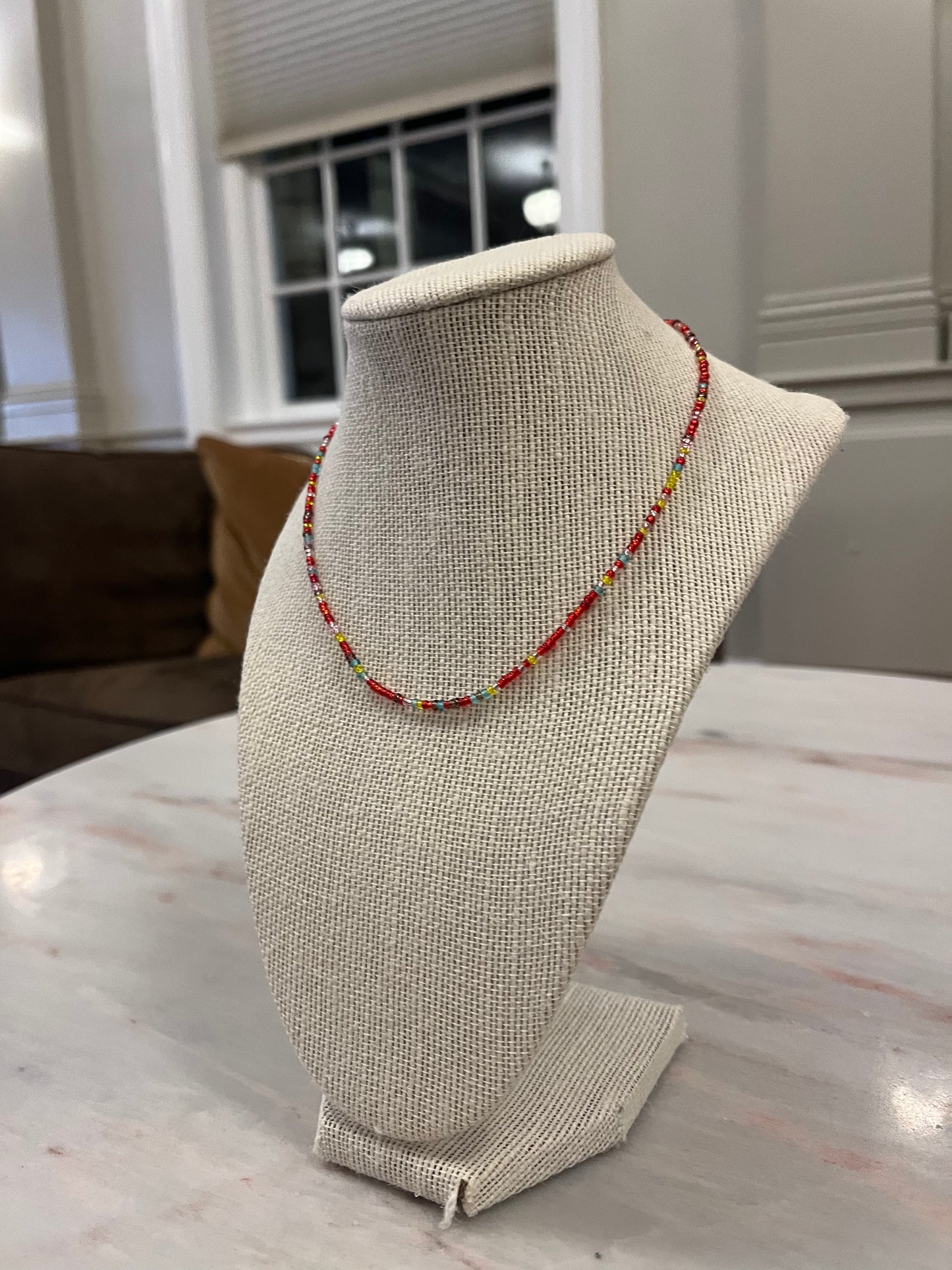 poppy necklace